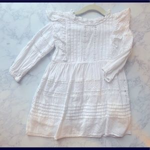 Cotton On Kids White Little Gil Dress